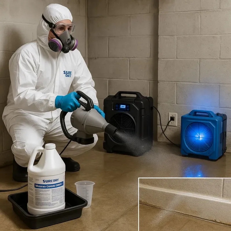 Sanitization and Odor Removal process in Blue Ridge, AL