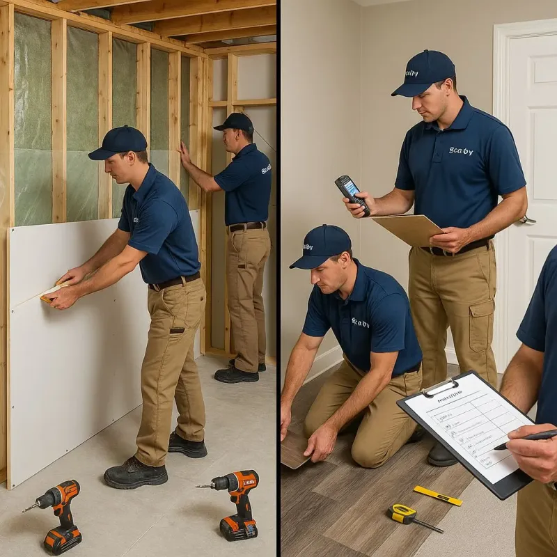 Repairs and Reconstruction process in Blue Ridge, AL